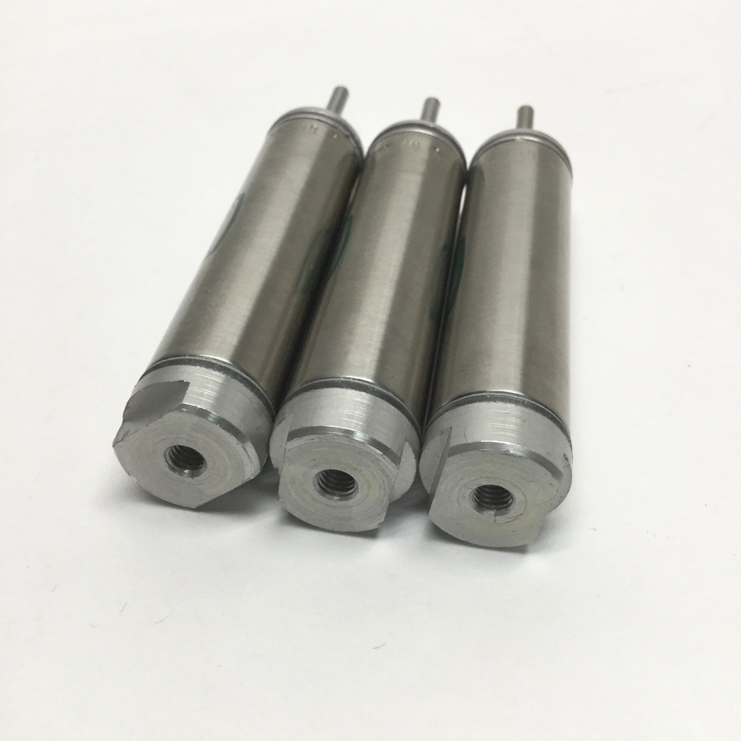 Used Lot of 3 Clippard SSR-10-1 Air Cylinders, Spring-Return, 5/8" Bore, 1" Stroke