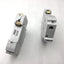 Used Lot of 2 ABB S261 D20 Circuit Breaker, 1 Pole, 20A, 230-400VAC, DIN Rail