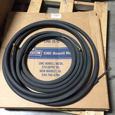 New CMC Howell Metal 25-408-3/8 Mini Split Refrigeration Line Set 1/4" x 1/2", 25Ft
