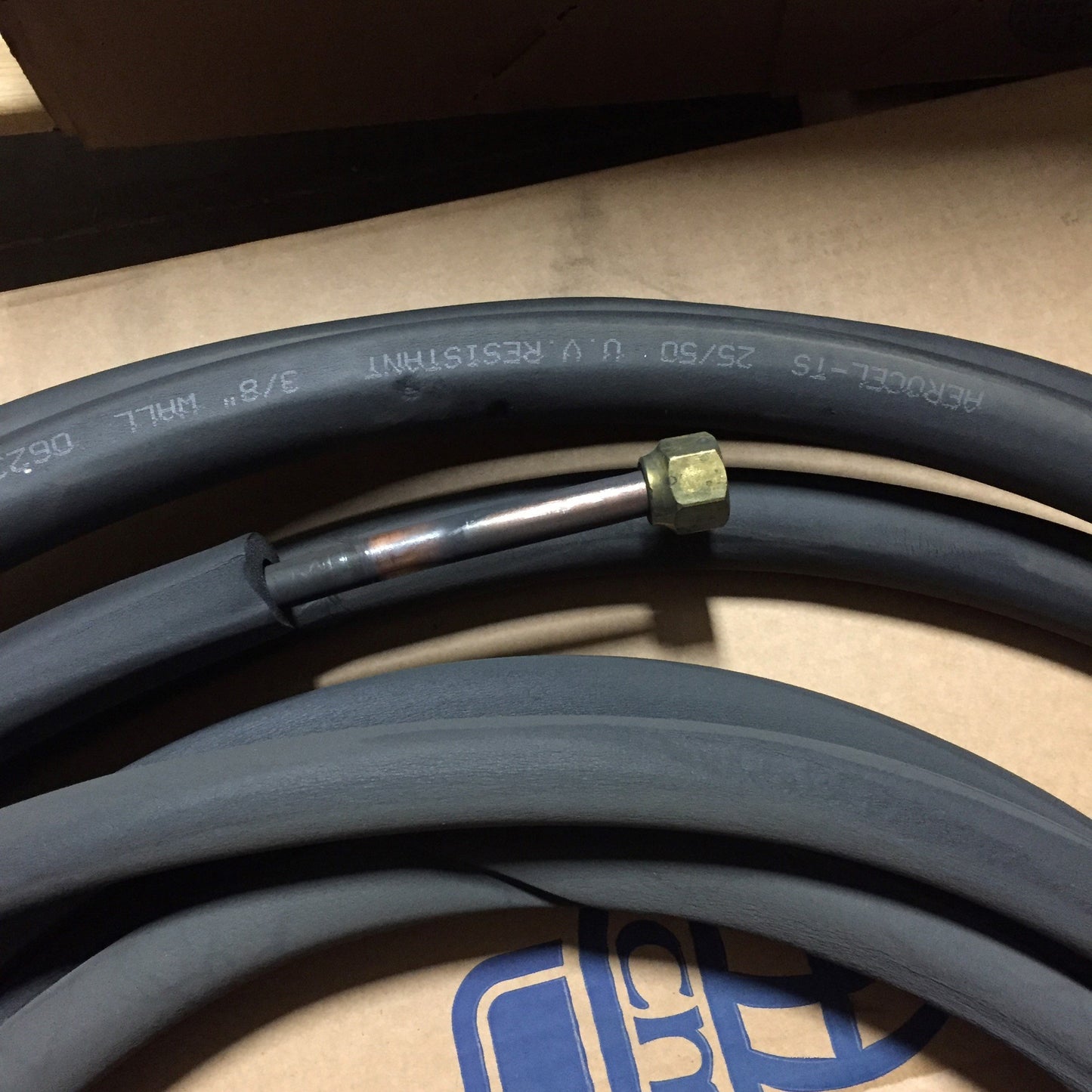 New CMC Howell Metal 25-408-3/8 Mini Split Refrigeration Line Set 1/4" x 1/2", 25Ft