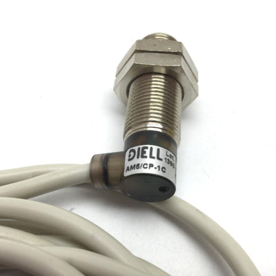 New Other Diell AM6/CP-1C Inductive Proximity Sensor Switch, 2mm, 10-30VDC, M12