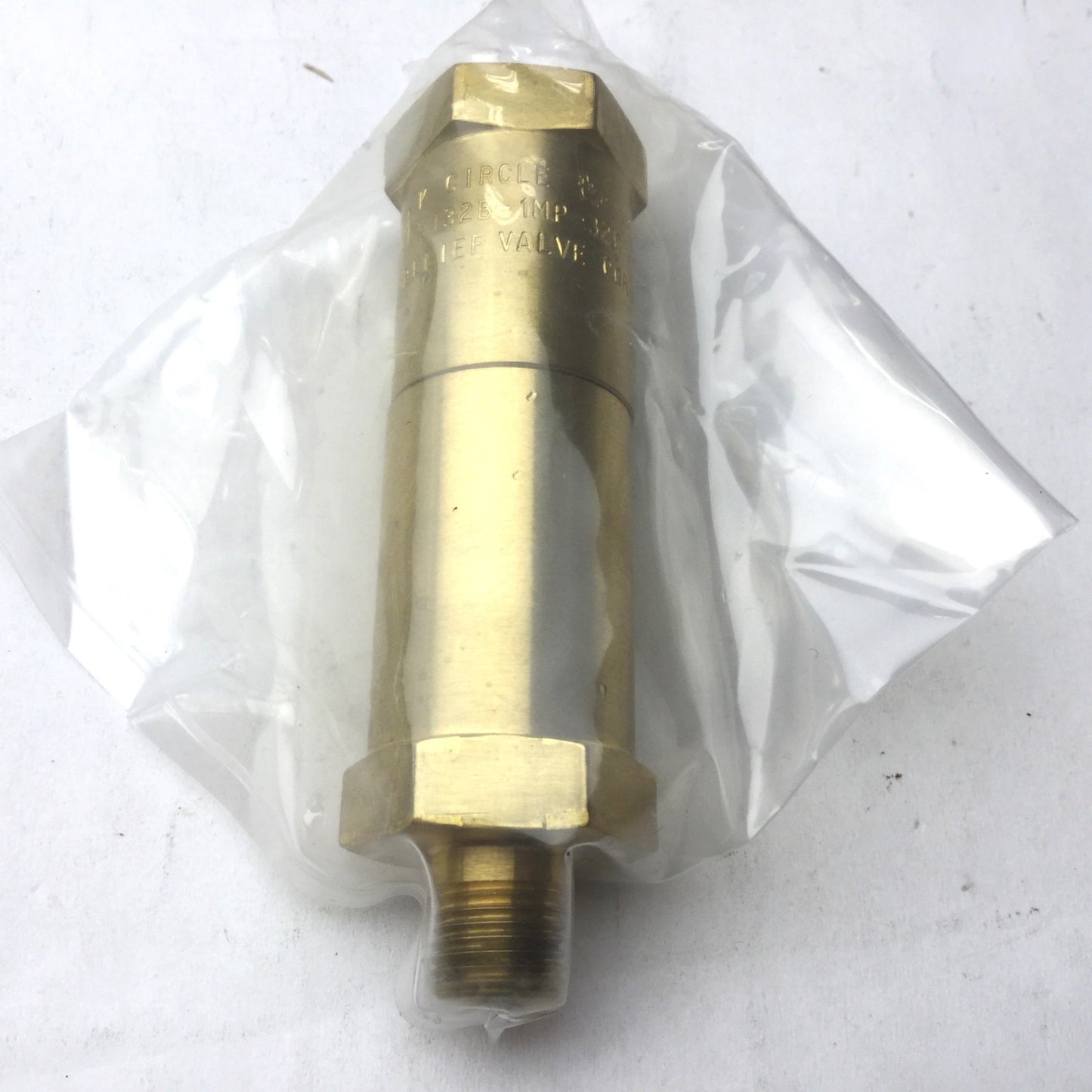 New K Circle 5132B-1MP-320 Relief Valve, 1/8"NPT Input & Output, 10-2400 psig
