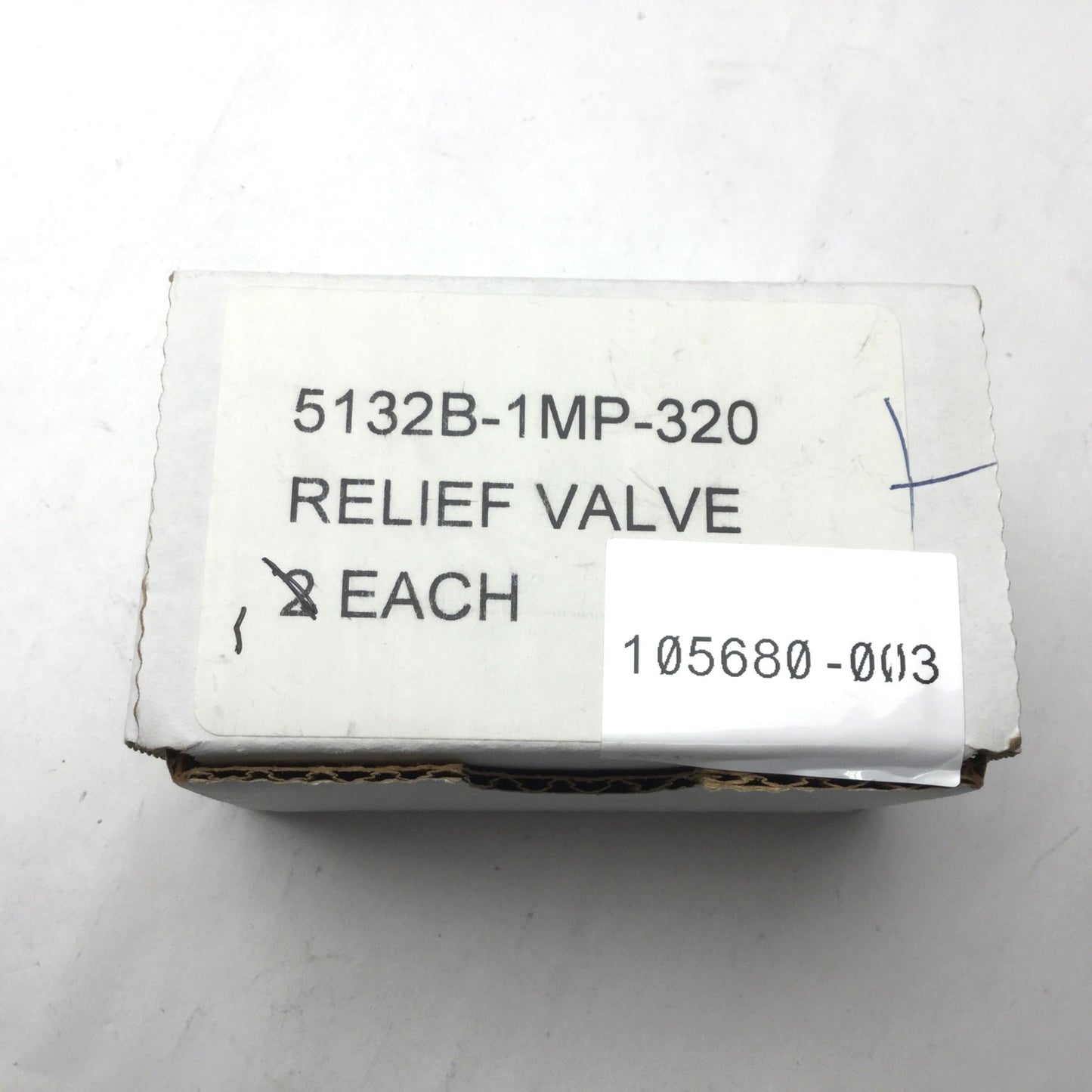 New K Circle 5132B-1MP-320 Relief Valve, 1/8"NPT Input & Output, 10-2400 psig