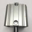 Used SMC NCDQ8B300-125 Compact Pneumatic Cylinder 3" Bore, 1-1/4" Stroke, 1/4" NPT
