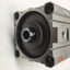Used SMC CDLQB100-75D-F Compact Cylinder w/ Lock 100mm Bore, 75mm Stroke, Rc 3/8