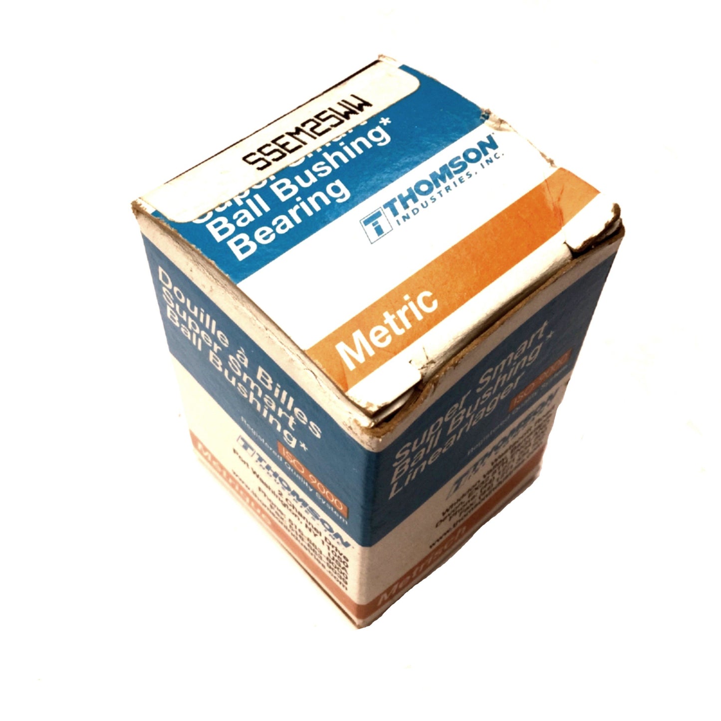 New Thomson SSEM25WW Ball Bushing, Metric, OD: 40mm, Inner Ring Width: 43.7mm