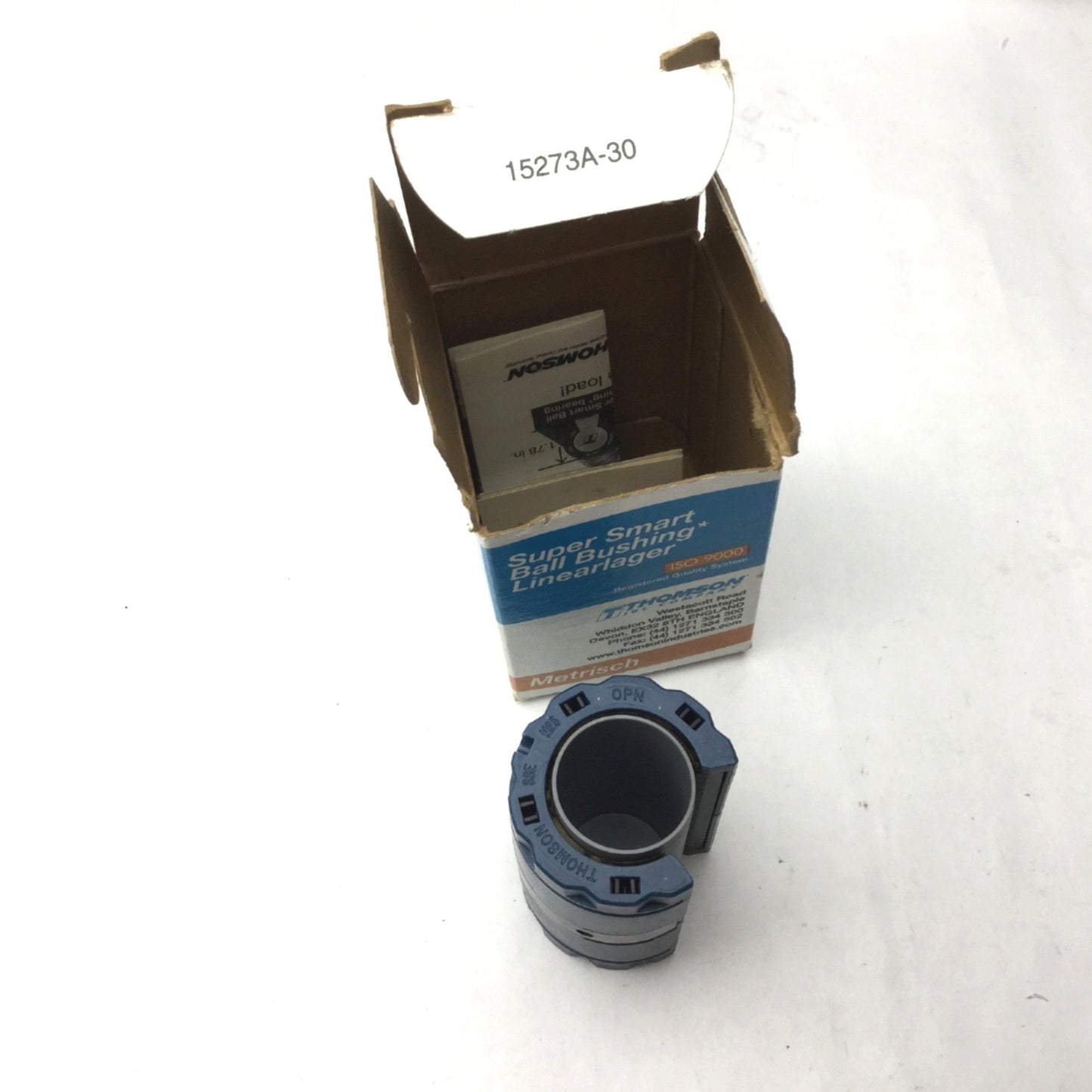 New Thomson SSEM25WW Ball Bushing, Metric, OD: 40mm, Inner Ring Width: 43.7mm