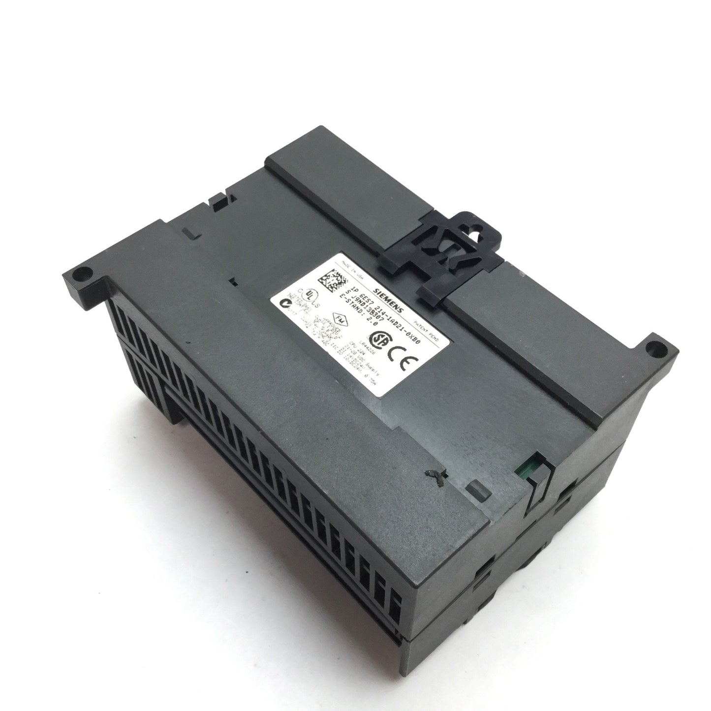 Used Siemens 6ES7 214-1AD21-0XB0 SIMATIC PLC CPU I/O Module, 14x Input, 10x Output