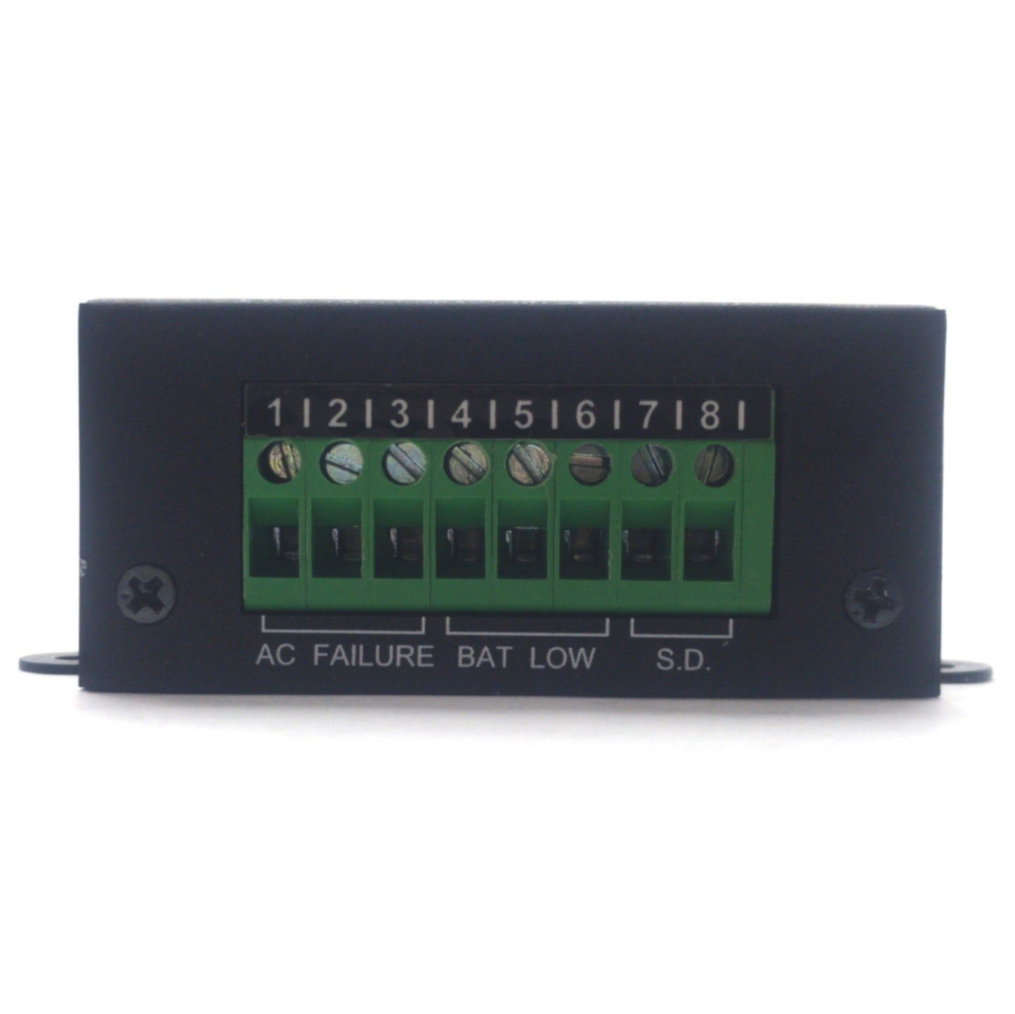 Used SOLA RELAYCARD-SDU UPS Alarm Relay Box 2x Relays Bat Low AC Failure RS-232 12VDC