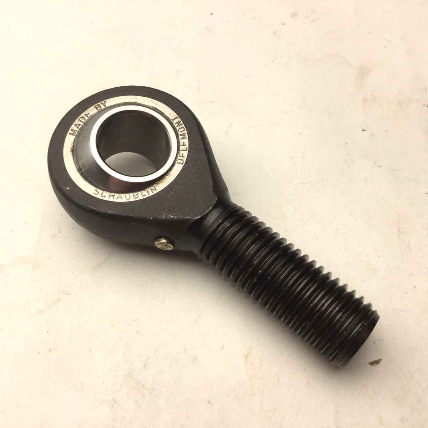 New – Open box Schaublin SMLGM1650 Unibal Tie Rod End, 16mm Bore Diameter, L. H. Thread, M16-2