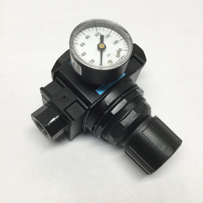 Used Wilkerson R28-04-F000 Pressure Regulator 300psi Max Inlet, 0-125psi Out, 1/2"NPT