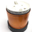 Used Telemecanique XVB-C35 Orange Amber Stack Light With XVB-C21 Base Module, 12-230V