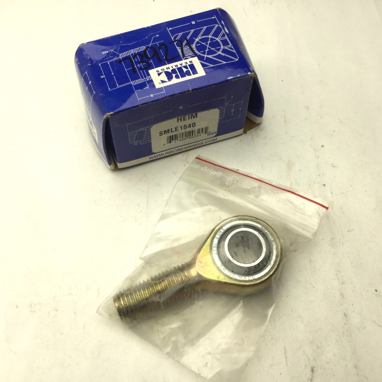 New – Open box Schaublin SMLE1640 Spherical Rod End Grade: Precision Bore: 16mm, Thread: M16 x2