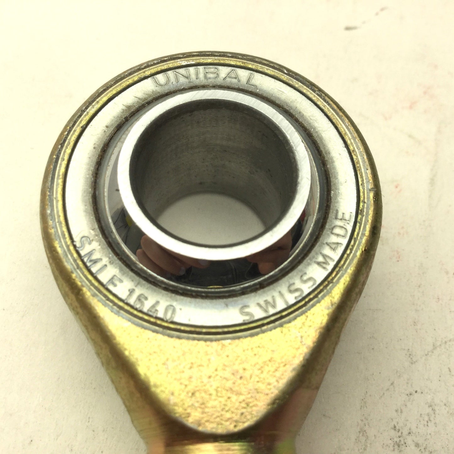 New – Open box Schaublin SMLE1640 Spherical Rod End Grade: Precision, Thread: M16 x2 Bore: 16mm