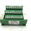 Used Phoenix Contact UM 45-FLKS26 Breakout Board IDC26 26-Pin Male to Screw Terminals