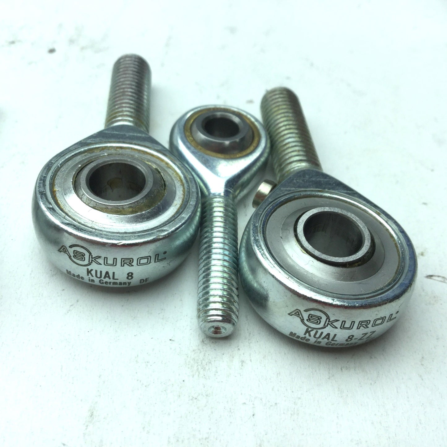 New – Open box Lot of 7 Miscellaneous Unibal Tie Rod Ends, 4x R. H. 3x L. H. Thread