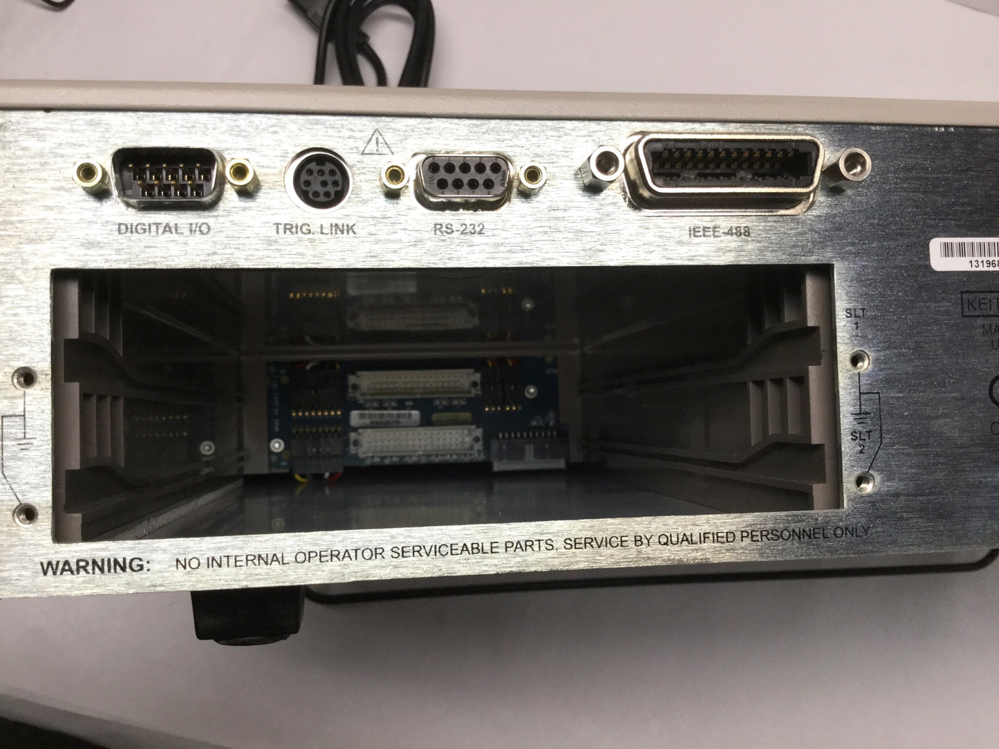 Used Keithley 2750 Integra Digital Multimeter/DAQ/Switch System IEE-488, 19" Rack 2U