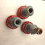 Used Lot of 3 Palazzoli 477413 Male Connector Plugs 16A-6H, IP67, 380/415VAC