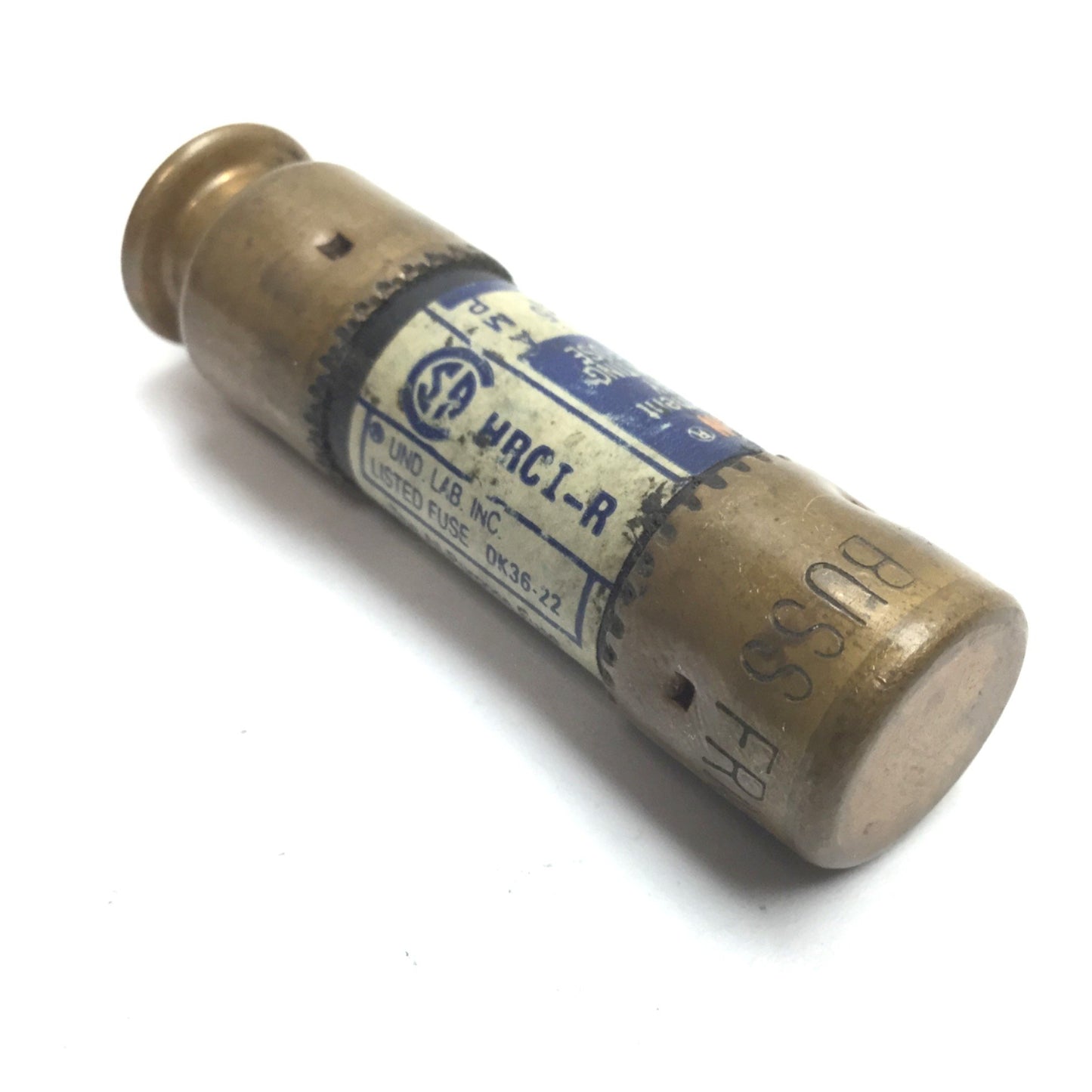 Used Lot of 6 Bussmann FRN-R-5 Fuse Dual Element Time Delay, Rating: 5A 250VAC 125VDC
