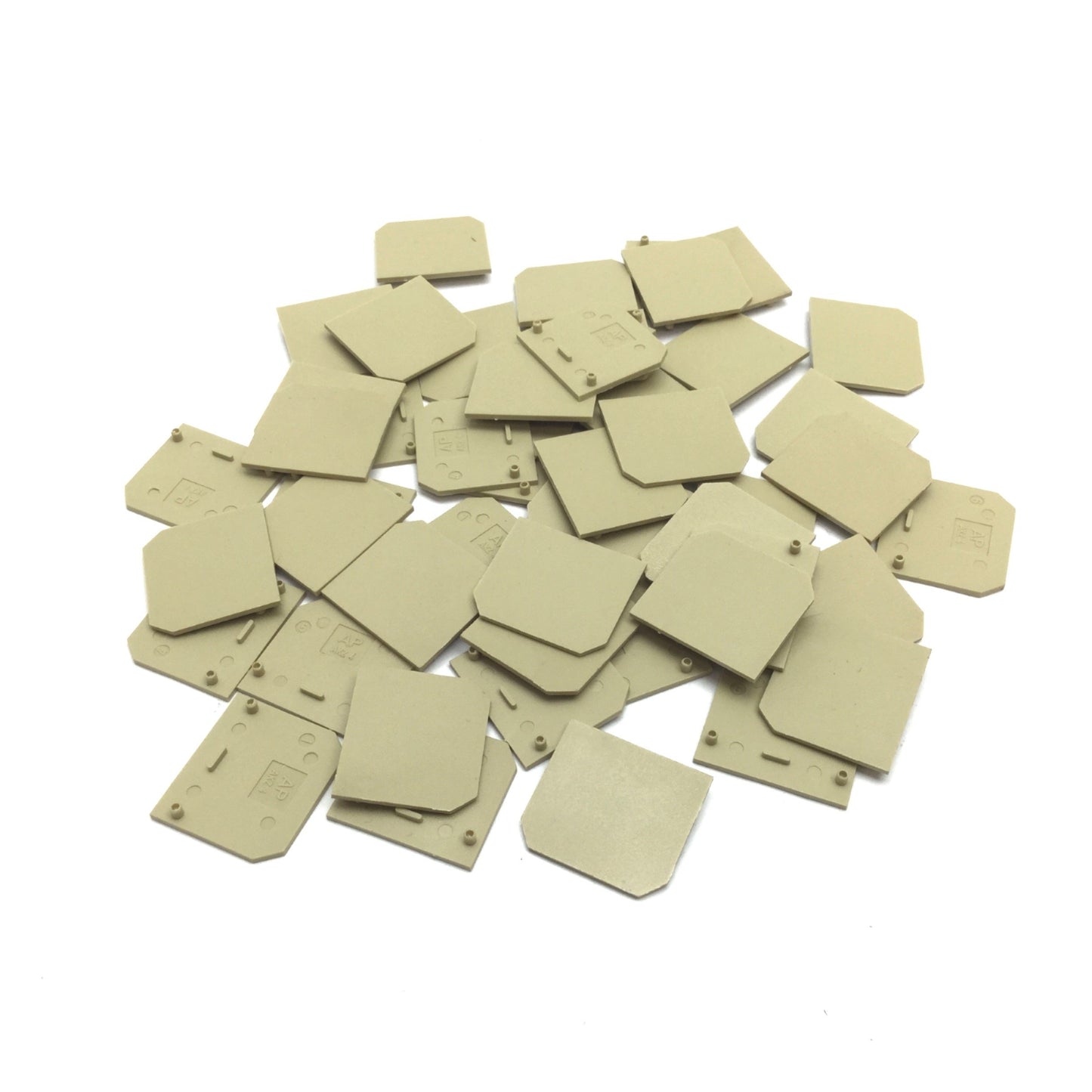 New – Open box Lot of 50 Weidmuller AP AKZ4 Terminal Block End Plate Cover