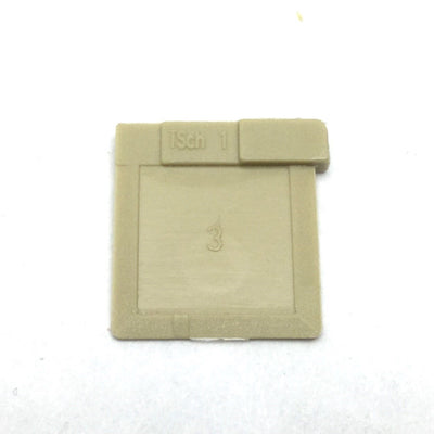 New – Open box Lot of 200 Weidmuller TSCH 1 Terminal Block Small Partition Plate 0319160000