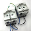 Used Lot of 2 Vimar USA 2p 230 Volt Universale Receptacles, Din Rail Mount