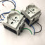 Used Lot of 2 Vimar USA 2p 230 Volt Universale Receptacles, Din Rail Mount