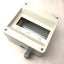 Used Gewiss GW40026 Electrical Enclosure, Dimensions: 7" x 7" x 3.75" *Has Holes*