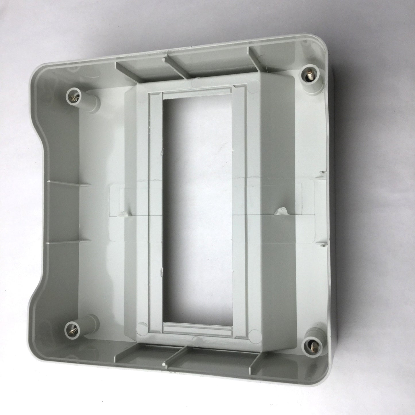 Used Gewiss GW40026 Electrical Enclosure, Dimensions: 7" x 7" x 3.75" *Has Hole*