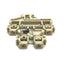 Used Lot of 6 Weidmuller DK4D Diode Terminal Block, Beige, 380V 10A, 22-12AWG