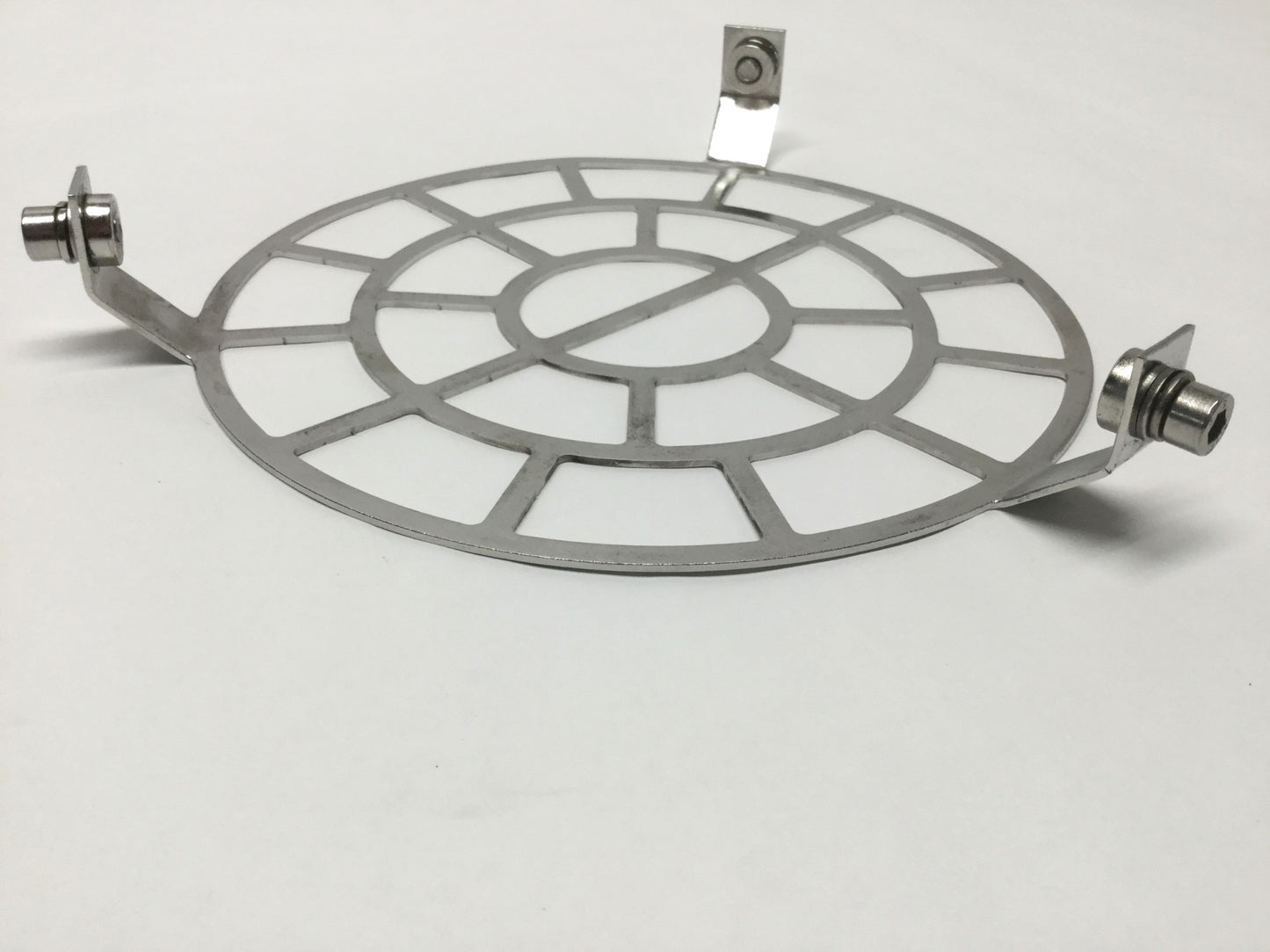 New – Open box K-Tron K-MT12 Twin Screw Micro Feeder System Hopper Safety Grid Ø220mm