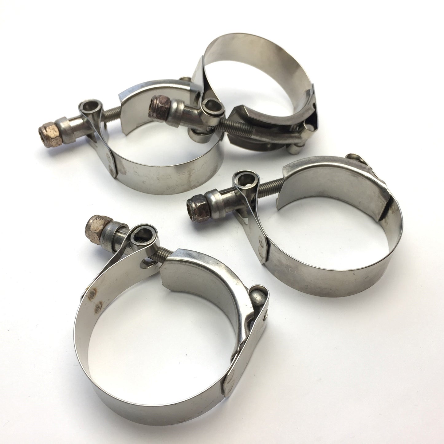New – Open box Lot of 4 Clampco Products Inc 853-200 2" T-Bolt Band Radiator Tubing Turbo Clamp