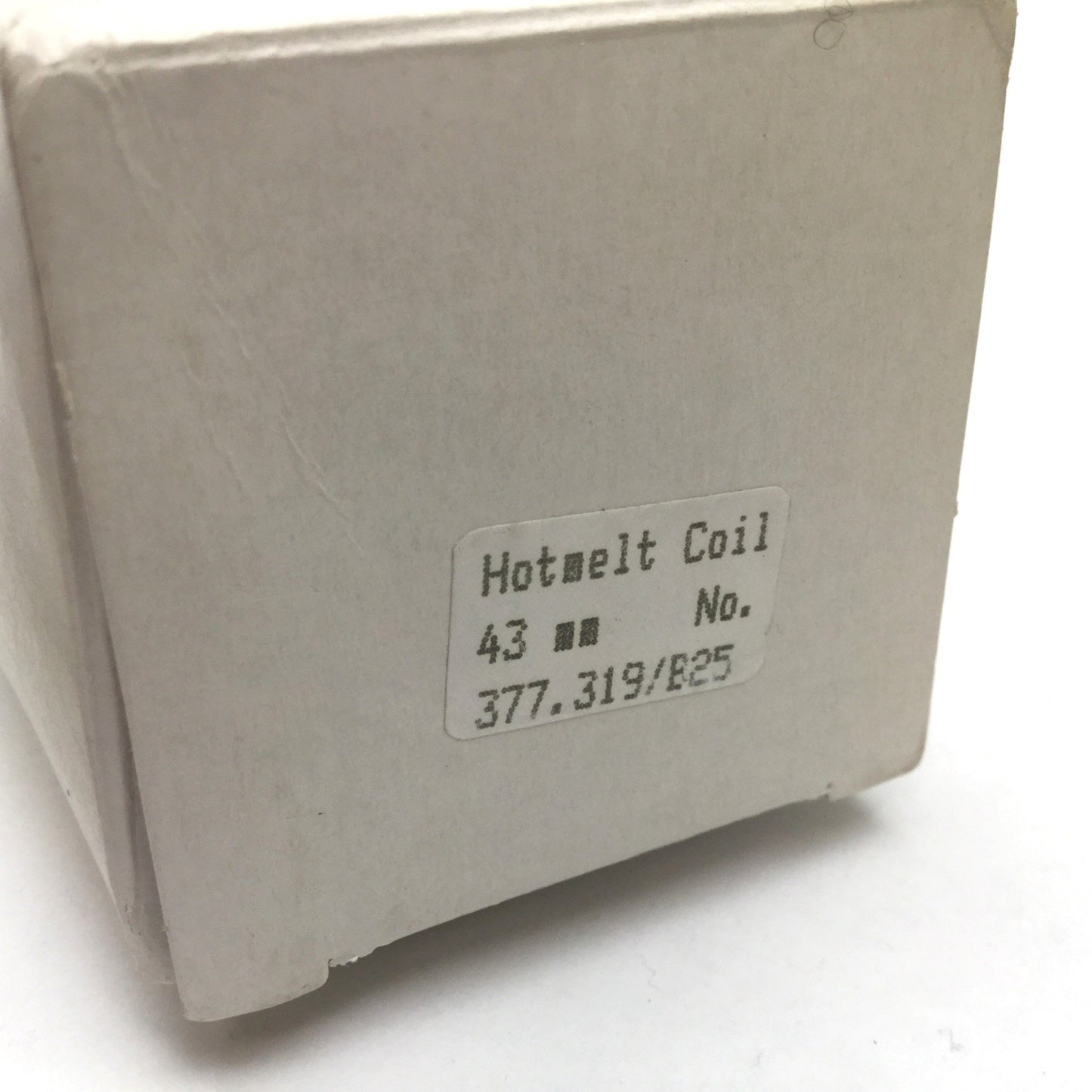 New Hotmelt 377319 W4525.0 Coil, ID: 13.4mm, Overall Dimensions: 36.85mm x 43mm Dia