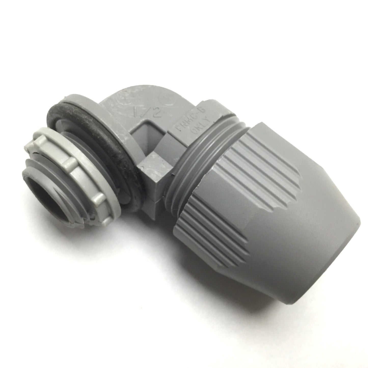 Used Lot of 7 T&B FNMC-B Liquid Tight Fitting 90° Angle Elbow Connector, 1/2" NPT