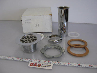 New Elkay LK-8 Sink Drain w/ Strainer Hospitality Grade
