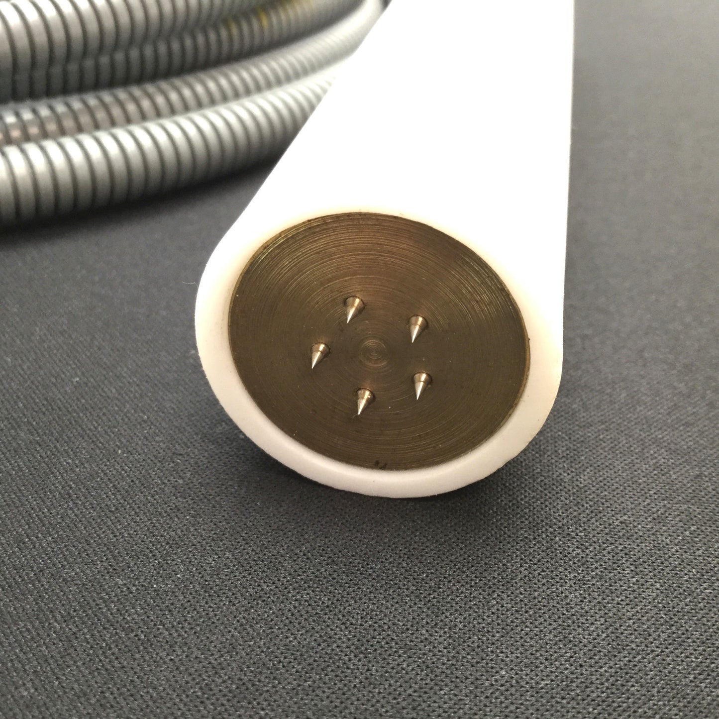 New – Open box Simco Charging Electrode, 5-Point, Diameter: 30mm, With Cable Mounting Brackets