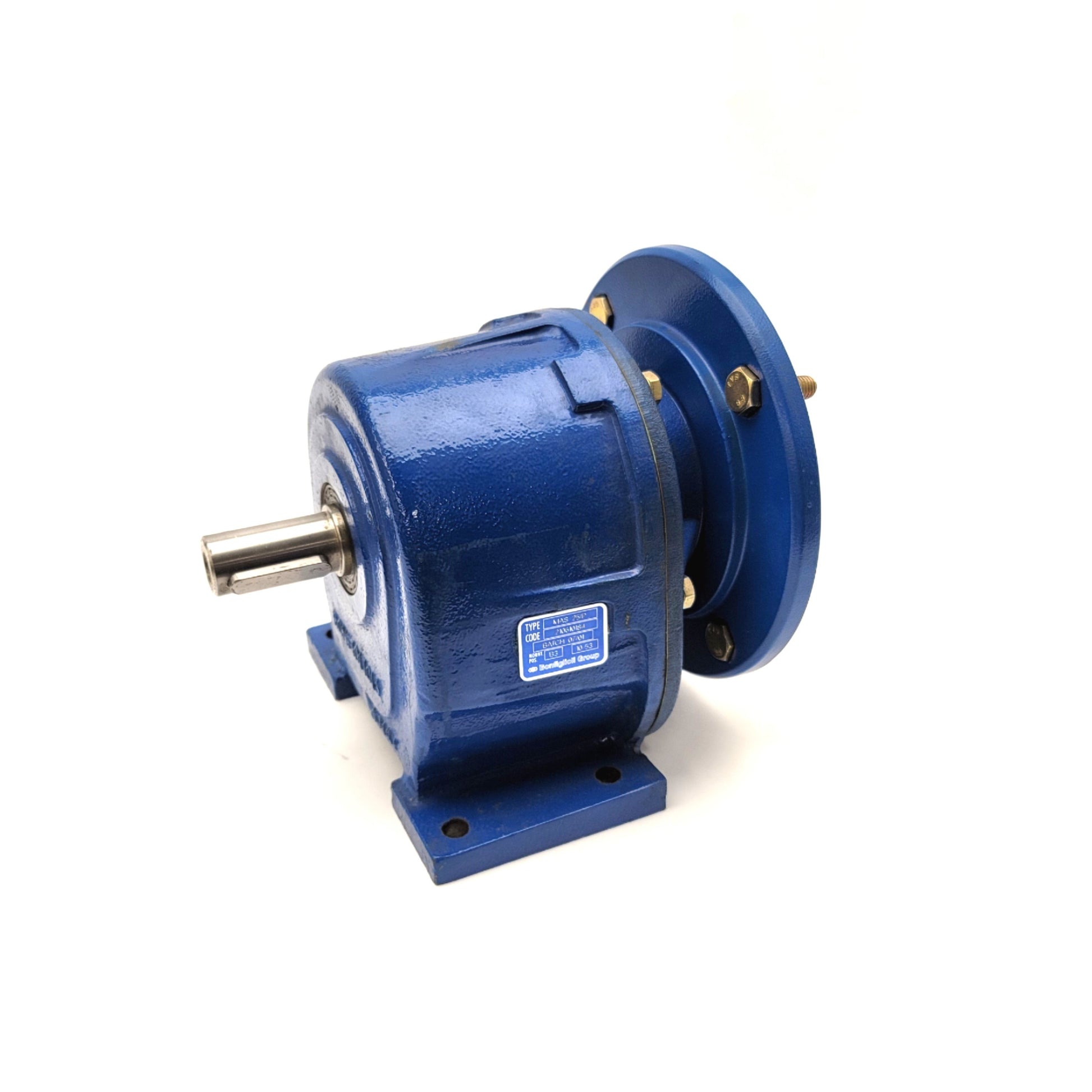 bonfiglioli gear reducer New – Open box Bonfiglioli MAS 25/P In-Line Helical Gear Reducer Ratio: 10.53:1, 75Nm, IEC 90