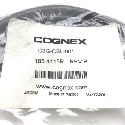 New Cognex C3G-CBL-001 Power & I/O Cable for Checker 3G & 4G Vision Sensors, 5m Long