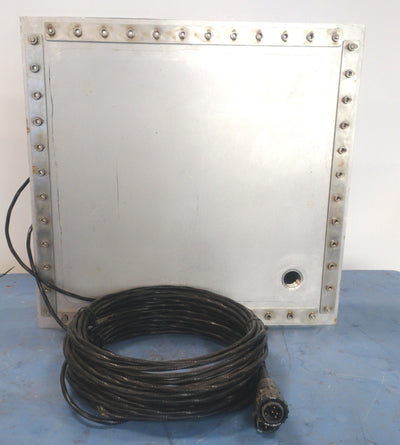 Used Blackstone-NEY 1920-24T Transducer Plate, 24x U1 40/72/104Khz, 20 x 19", SS