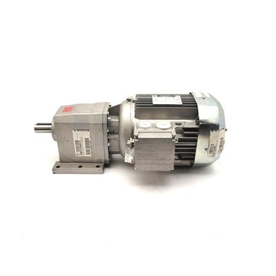 New – Open box Bonfiglioli Gearmotor ME 3SB 4 230/400-50 & C 21 2 P 4.8 S3 B6 AN, 4.8:1, 1.5Kw