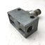 Used Festo GRA-1/4B One Way Control Valve, 1/4" NPT, 0.1-10 Bar