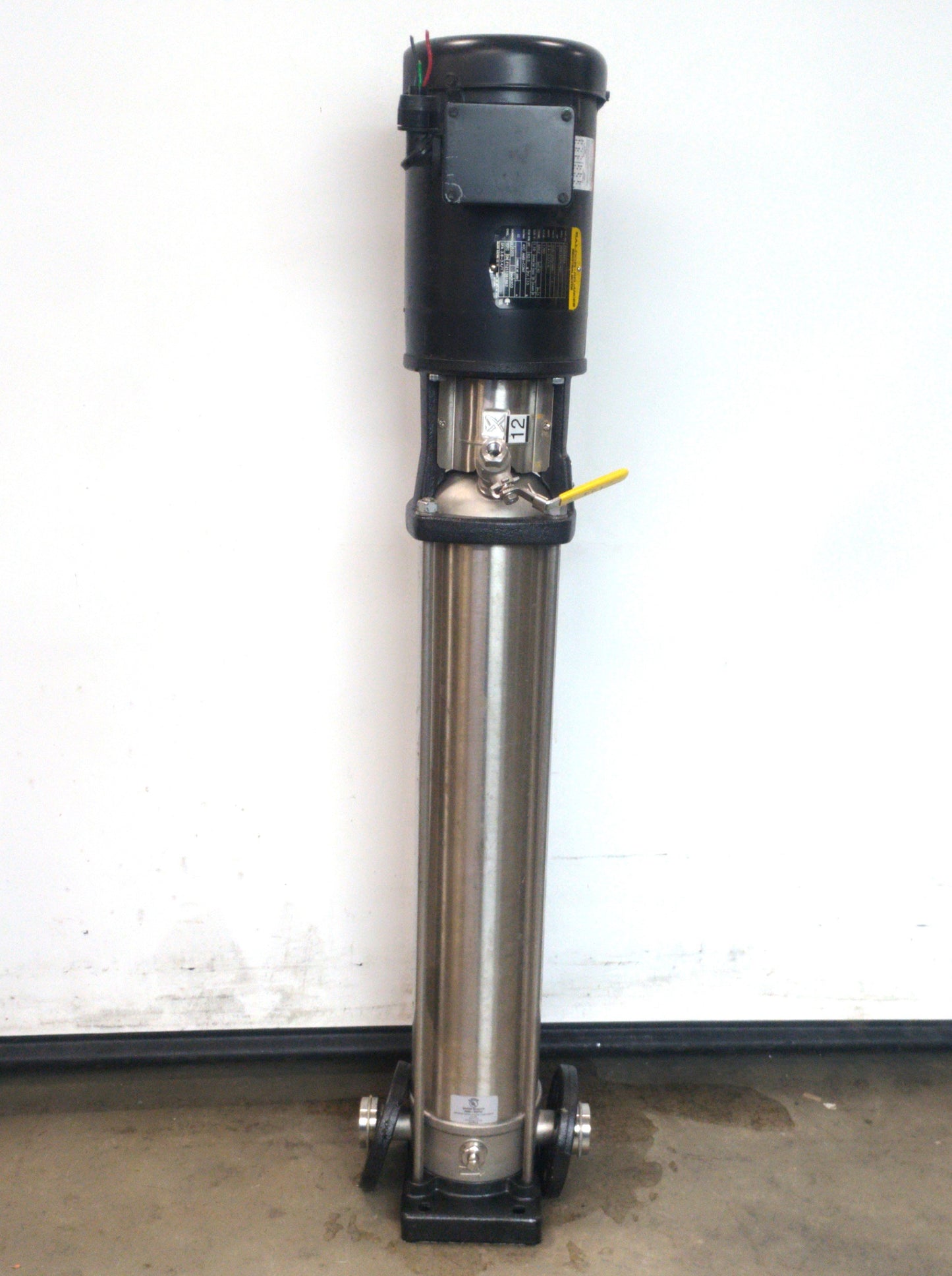 Used Grundfos CRN5-24 A-FGJ-G-E-HQQE Centrifugal Pump 1HP 1690RPM 15.41GPM 230/460VAC