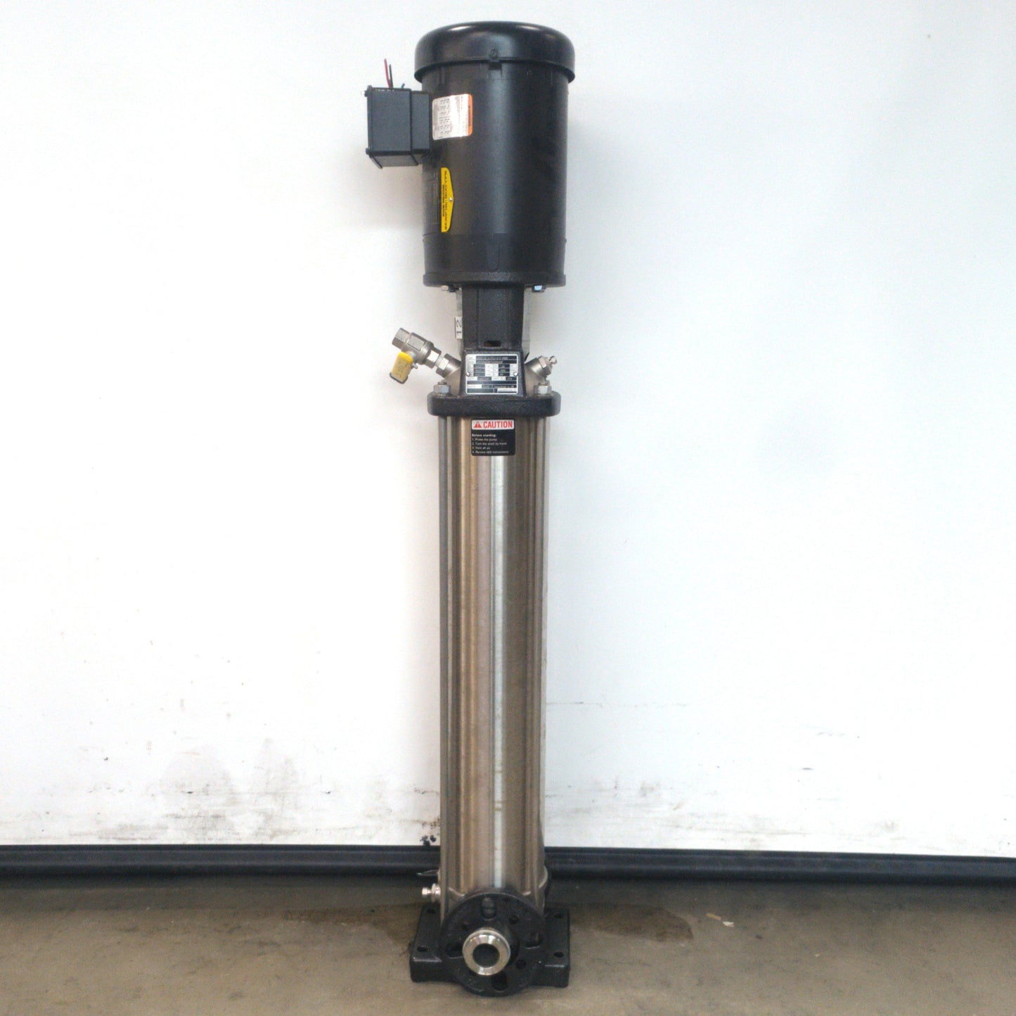 Used Grundfos CRN5-24 A-FGJ-G-E-HQQE Centrifugal Pump 1HP 1690RPM 15.41GPM 230/460VAC