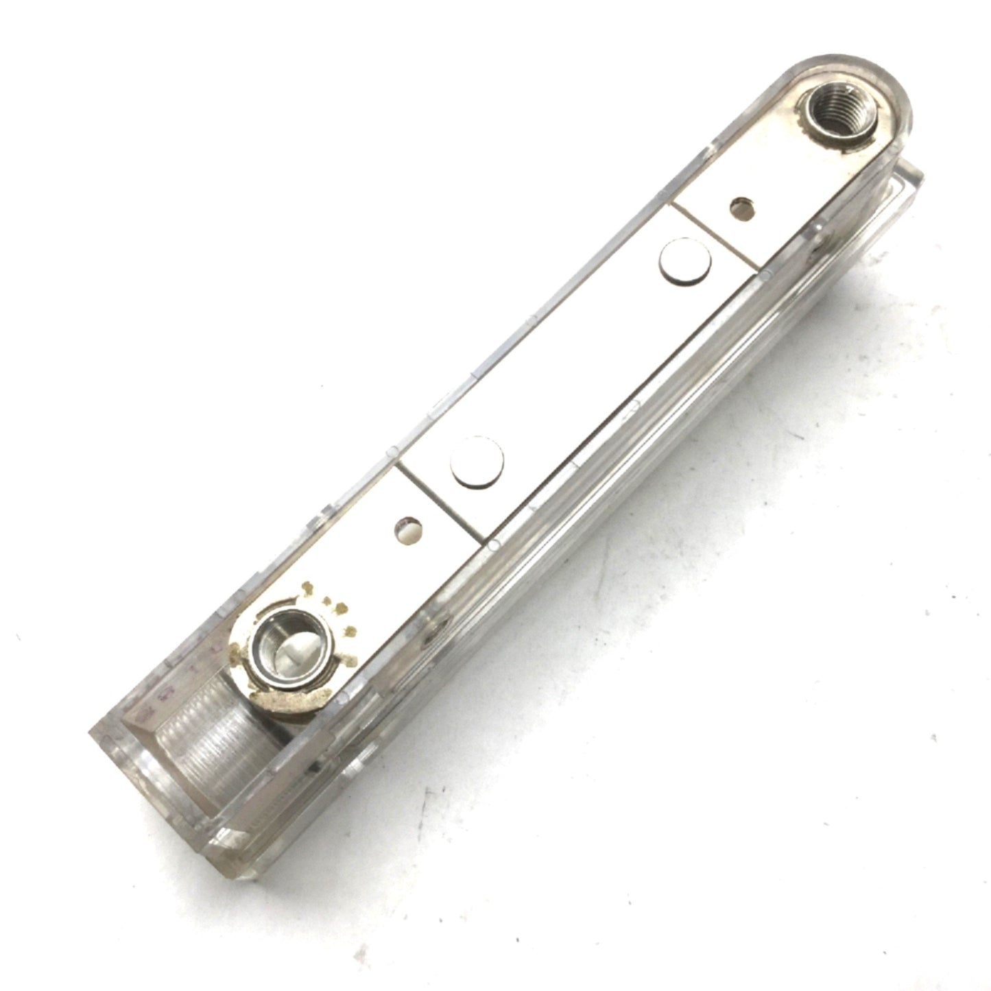 Used Dwyer RMB-53-SSV Air Flowmeter, Ports: 1/4" NPT, Range: 10-100 SCFH, 70psi Max