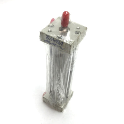New Bimba FS-044-MT Flat-1 Pneumatic Cylinder, Bore: 3/4", Stroke: 4", Ports: 10-32