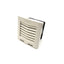Used Pentair Hoffman HF0524414 Enclosure Filter Fan, 24VDC, 0.35A, 8.4W, 5" x 5"