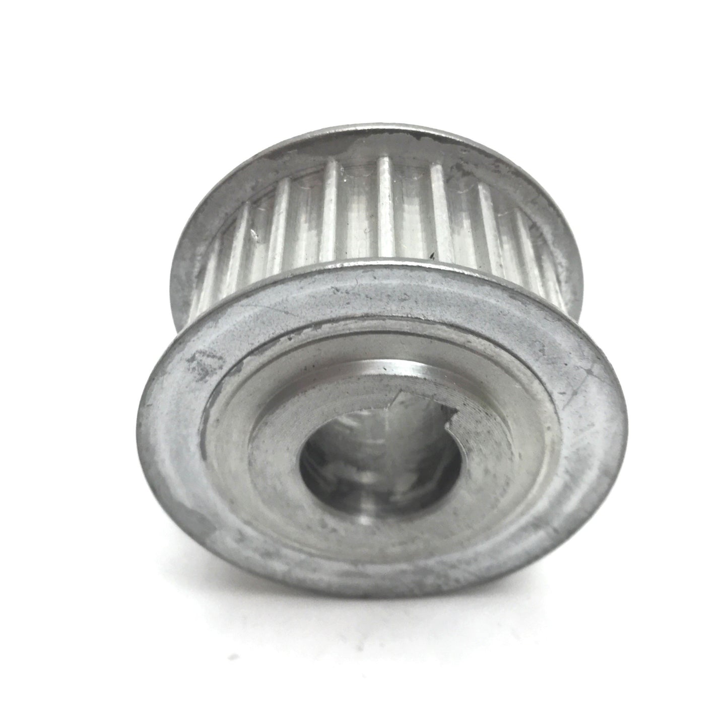 Used Timing Belt Pulley, 16mm Wide Belt, 14mm Shaft, 24 Teeth, 42.5mm OD, 5mm Pitch
