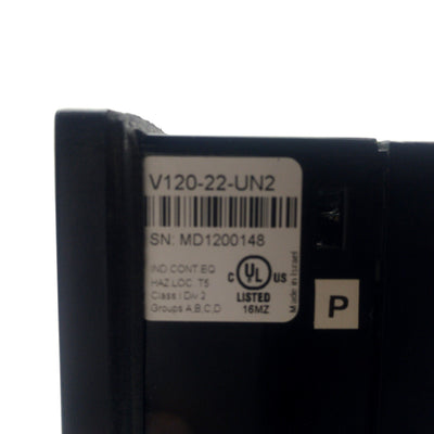 Used Unitronics V120-22-UN2 Vision120 PLC & HMI, 2.4"Screen, 12x I/O, RS232, 12/24VDC