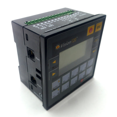 Used Unitronics V120-22-UN2 Vision120 PLC & HMI, 2.4"Screen, 12x I/O, RS232, 12/24VDC