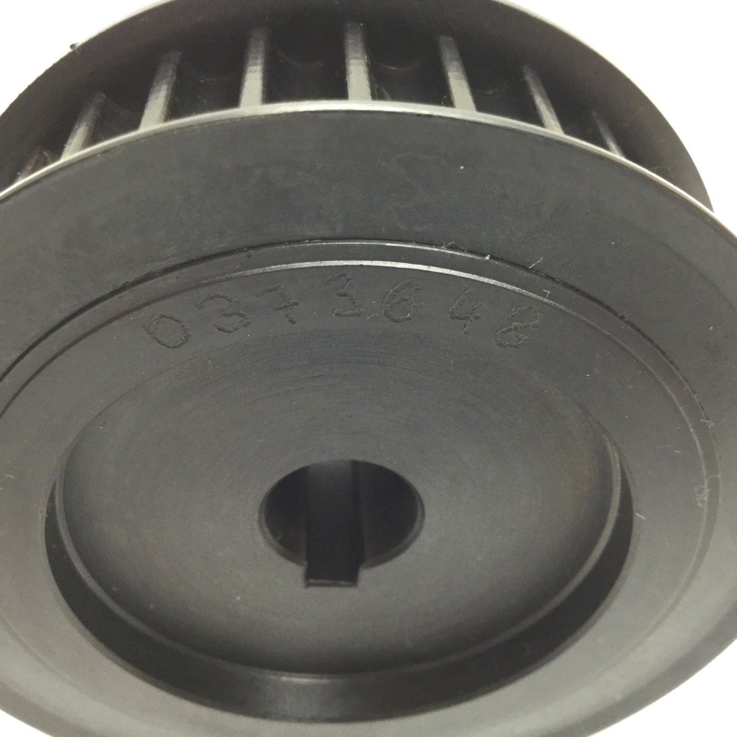 Used Timing Belt Pulley, 22mm Wide Belt, 14mm Shaft, 30 Teeth, 82.6mm OD, 8mm Pitch